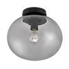 Deckenleuchte Alton Schwarz D: 27,5 Cm - Schwarz, Design, Glas/Metall (27,5/24cm) - Nordlux