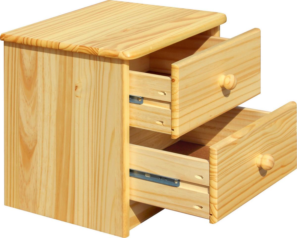 Kommode Naturfarben B: 43cm - Naturfarben, Natur, Holz (43/42/35cm) - Livetastic