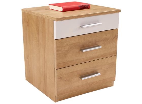 Nachtkästchen Leoben - Eichefarben, MODERN, Holzwerkstoff (50/47/37cm) - Ombra Nachtkästchen Leoben - Eichefarben, MODERN, Holzwerkstoff (50/47/37cm) - Ombra
