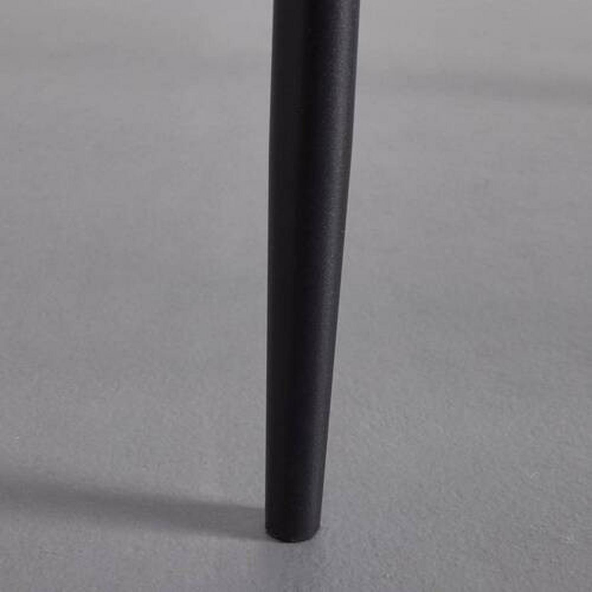 Stolička LANI zelená - čierna/sivá, Modern, kov/drevo (55/76/57cm) - Bessagi Home