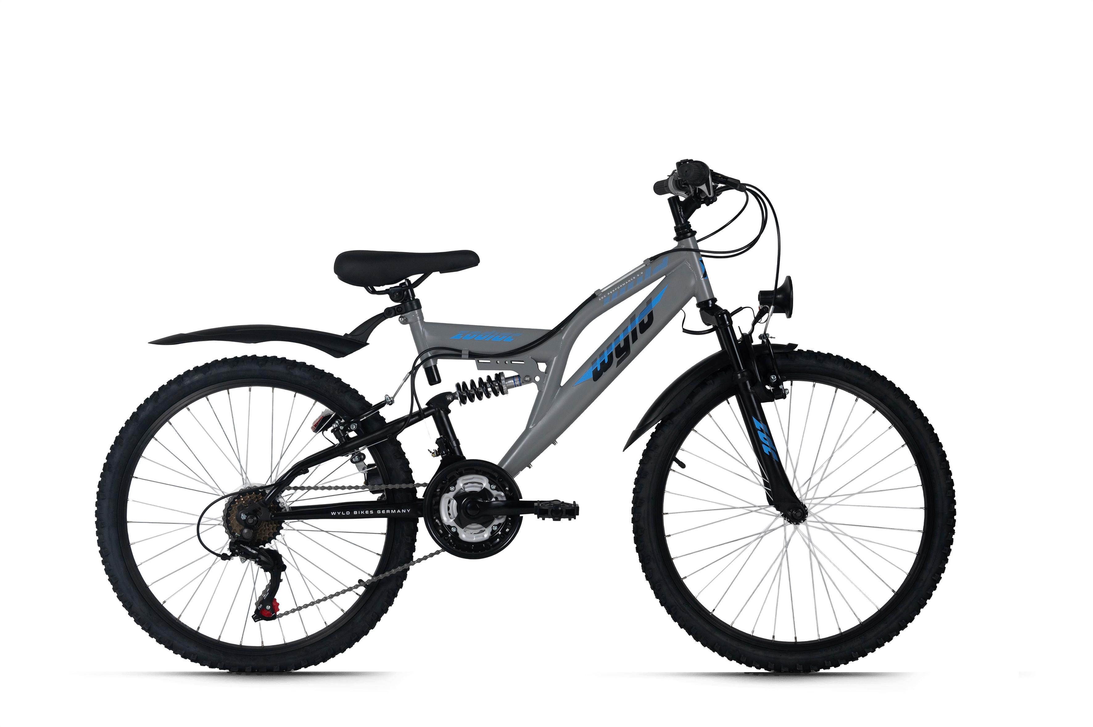 WYLD Kinder Mountainbike ATB grau - Grau, MODERN, Metall (25/140/60cm)