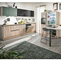 Einbauküchen Pn 100 Frei Planbar Modernes Design - Tannenholzfarben, Holzwerkstoff - Pino