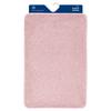 Badteppich Set Noble 85x55 cm Rosa Waschbar/Rutschhemmend - Rosa, KONVENTIONELL, Textil (55x85/50x50cm) - Kleine Wolke