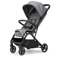 Buggy Boggy 2 Monster Hellgrau, B/h/t: 51x105x84,5cm - Hellgrau/Schwarz, Basics, Textil/Metall (51/105/84,5cm) - Osann