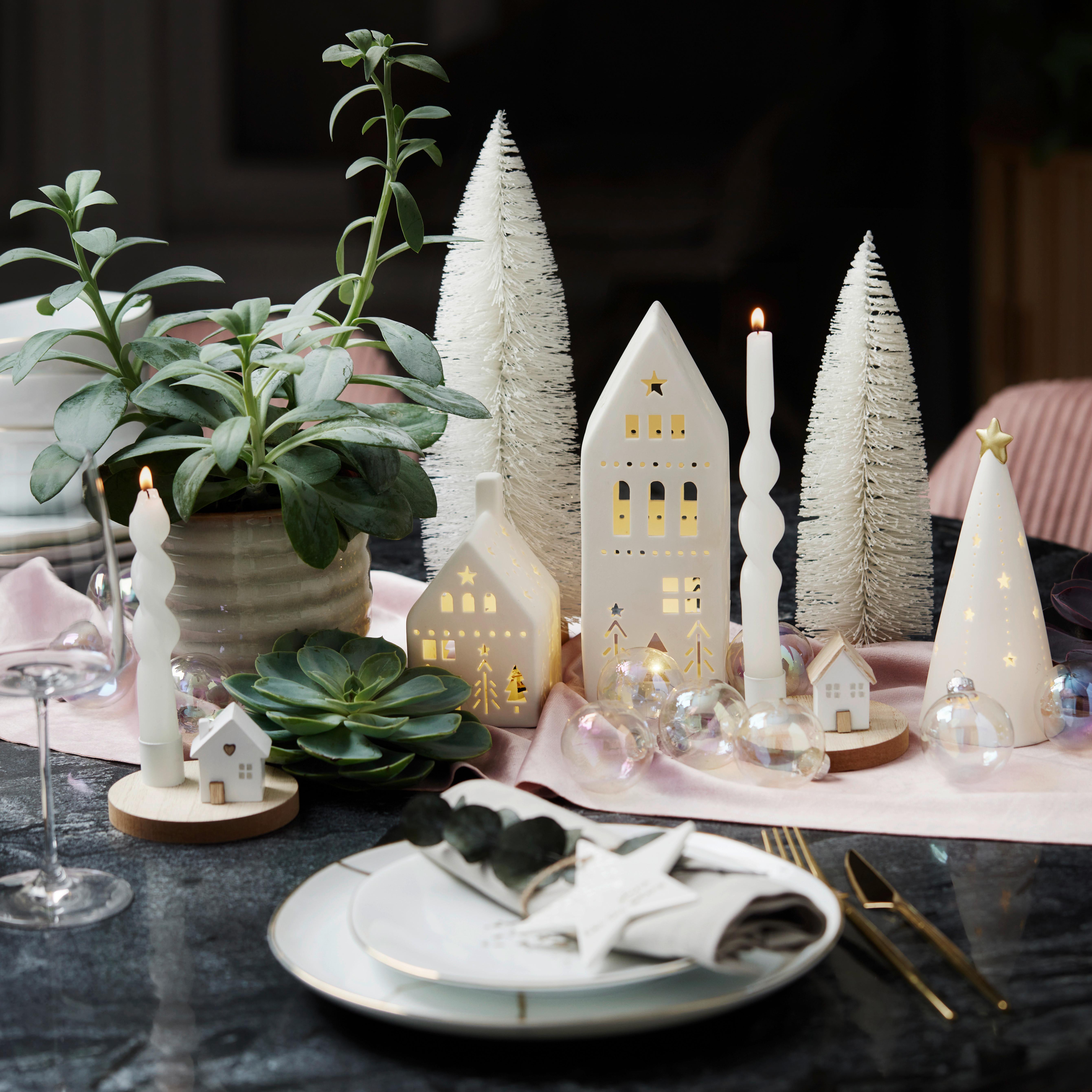 DLOUHÁ SVÍČKA CARINA - bílá, Moderní, přírodní materiály (2,5/23cm) - Modern Living