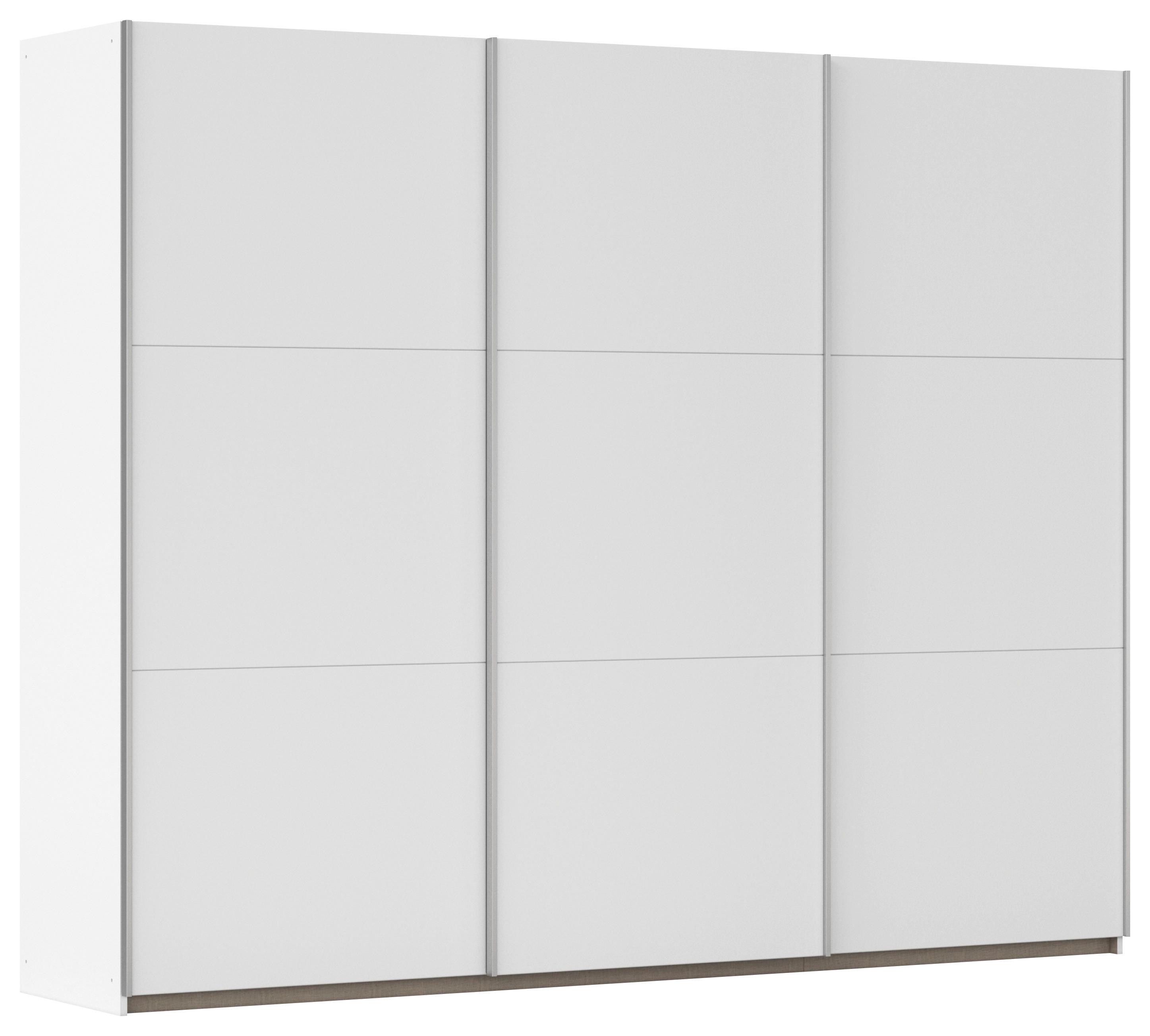 SCHWEBETÜRENSCHRANK Berny, Alpinweiß B: 261 cm - Weiß, Trend, Holzwerkstoff (261/210/59cm) - Rauch Möbel