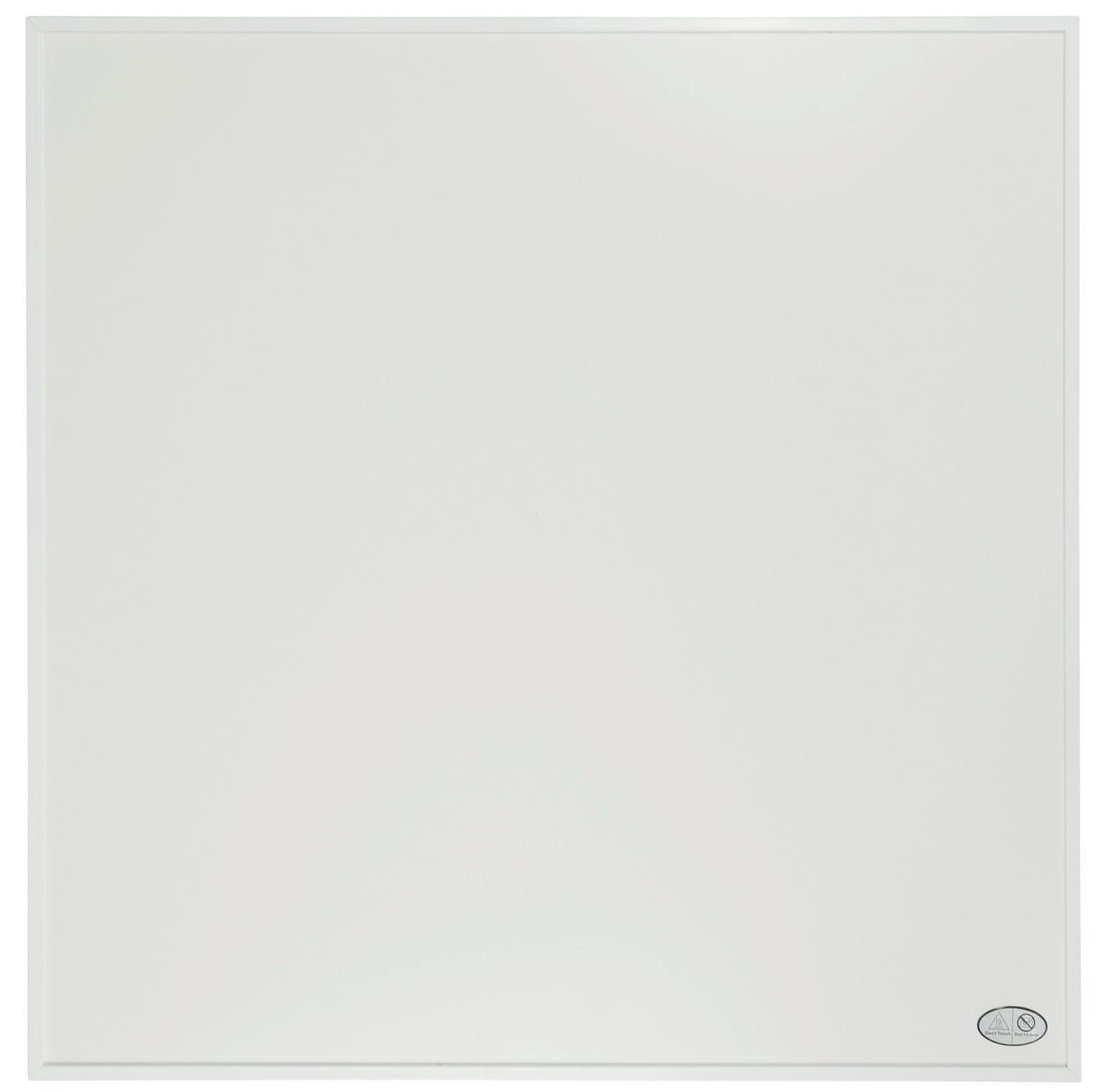 Infrarot Heizung 350 W Frame S Weiß 59,5x59,5 Cm - Weiß, Basics, Kunststoff/Metall (59,5/59,5/2,8cm)