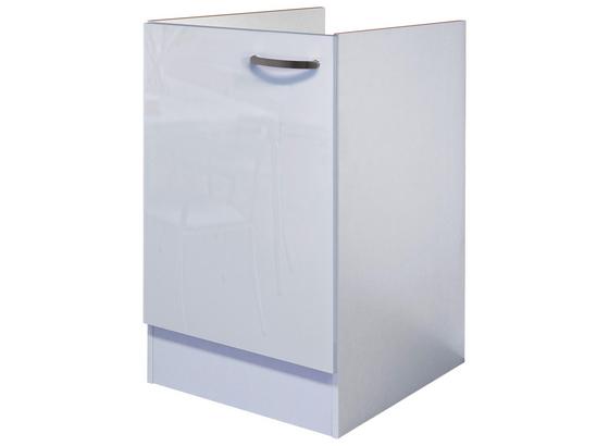 Skrinka Pod Drez Alba Spu 50-1 - biela, Moderný, kompozitné drevo (50/57,2cm) Skrinka Pod Drez Alba Spu 50-1 - biela, Moderný, kompozitné drevo (50/57,2cm)