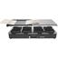 RACLETTE GRILL RG 2279 CB - fekete, konvencionális, kő/fém (46,5/15/23,5cm) - BOMANN