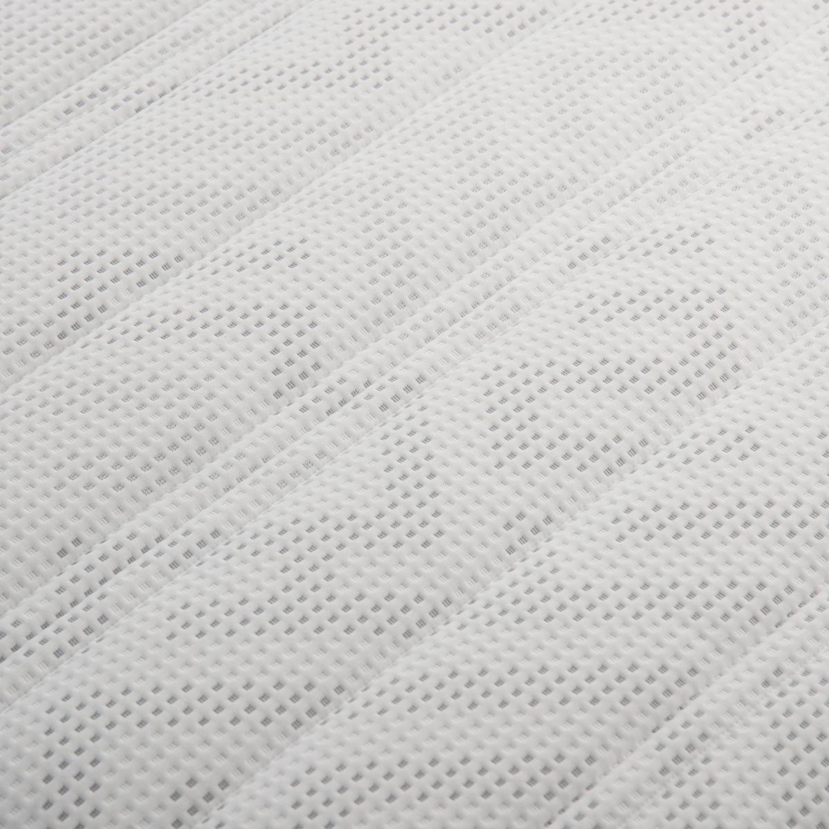 Gelschaummatratze Nashville 90x200 Cm H3 H: 20 Cm - Weiß, Textil (90/200cm) - Sembella