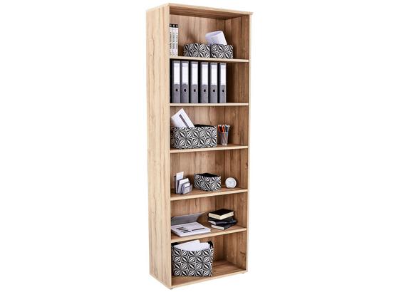 Regal Mindi - Eichefarben/Grau, MODERN, Holzwerkstoff/Kunststoff (80,5/219,9/34,1cm) Regal Mindi - Eichefarben/Grau, MODERN, Holzwerkstoff/Kunststoff (80,5/219,9/34,1cm)