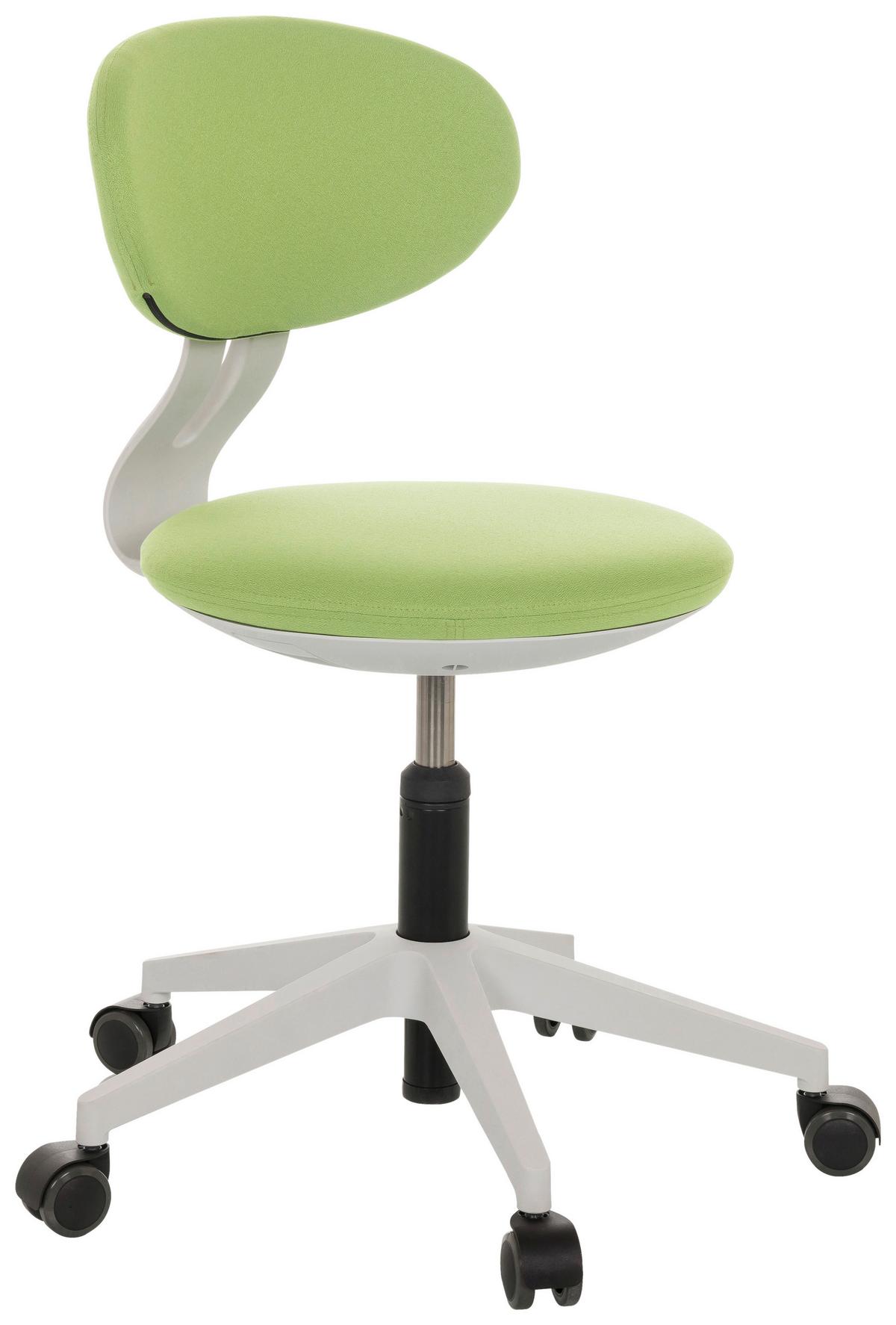 Jugenddrehstuhl Minimovo - Weiß/Grau, Basics, Kunststoff/Textil (42/66-87/52cm) - MID.YOU