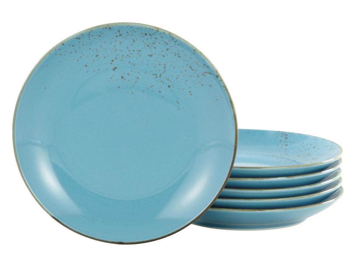 Desserttellerset 22062 Nature Collection - Hellblau, Trend, Keramik (21cm) - Creatable