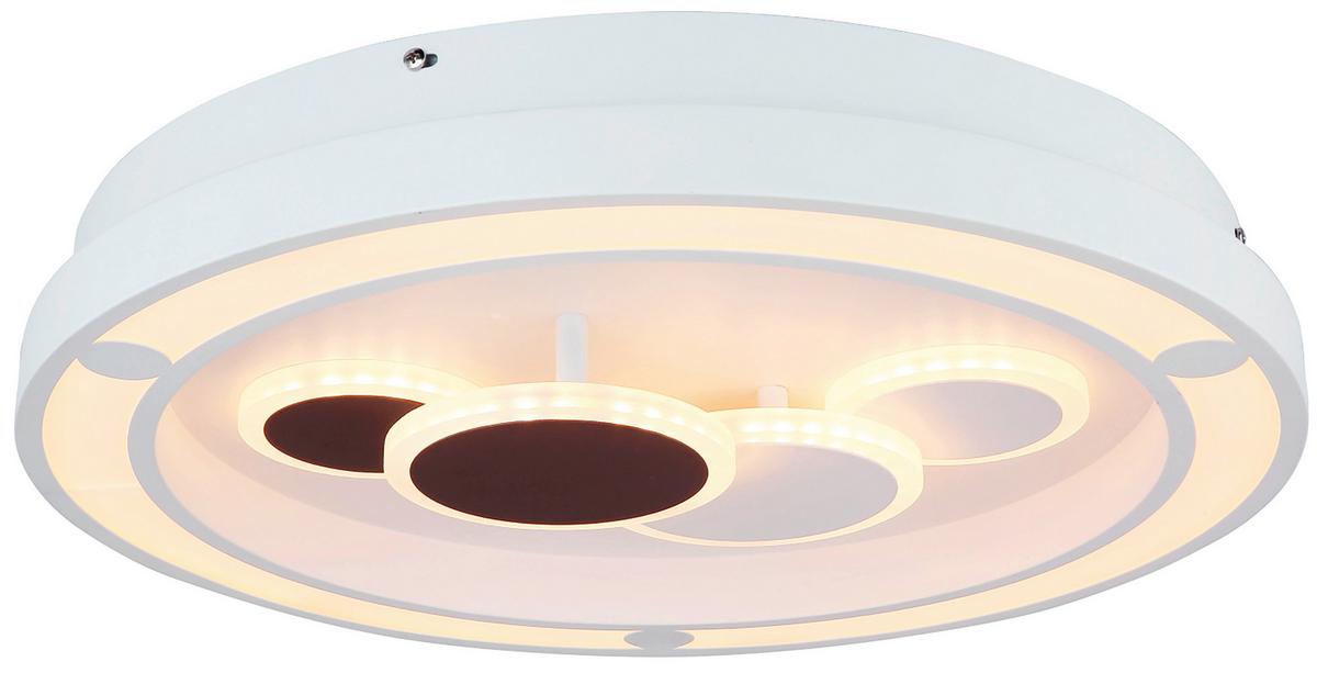 Led Mennyezeti Lámpa 48405-50 Kolli - fehér, Design, műanyag/fém (48/8.2cm)