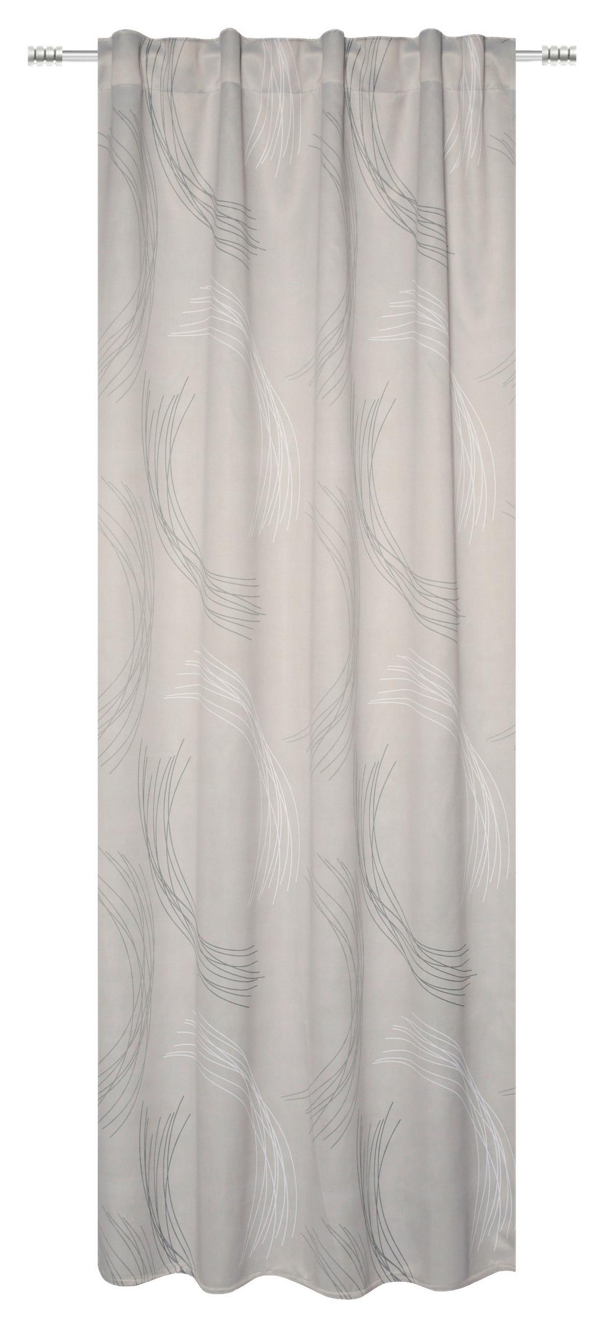 Sötétítőfüggöny Rina Kb. 135/245cm - natúr színű, Romantik / Landhaus, textil (135/245cm) - James Wood