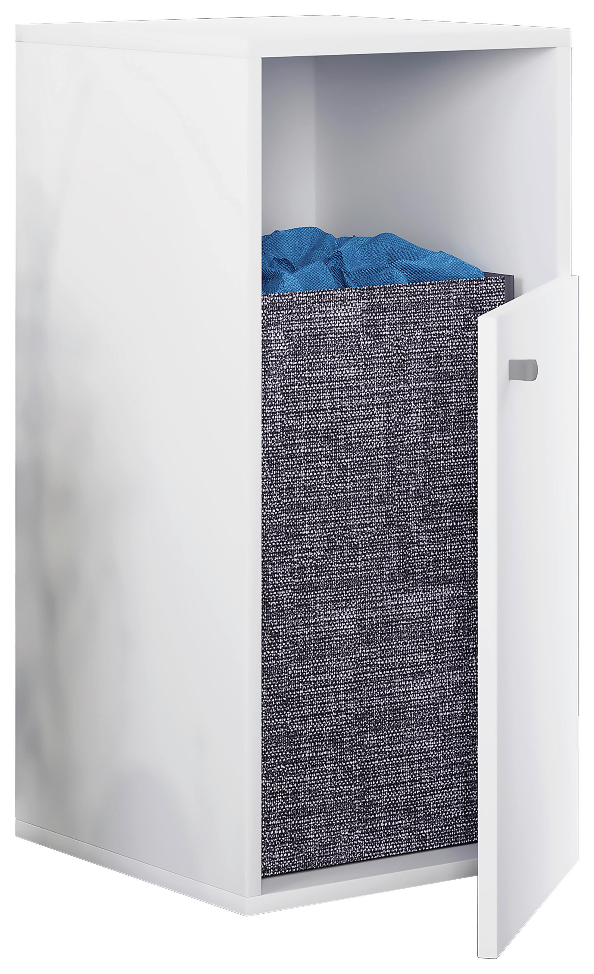 Unterschrank Klidas B: 40 cm Weiß - Weiß, MODERN, Holzwerkstoff (40/74/39cm) - MID.YOU