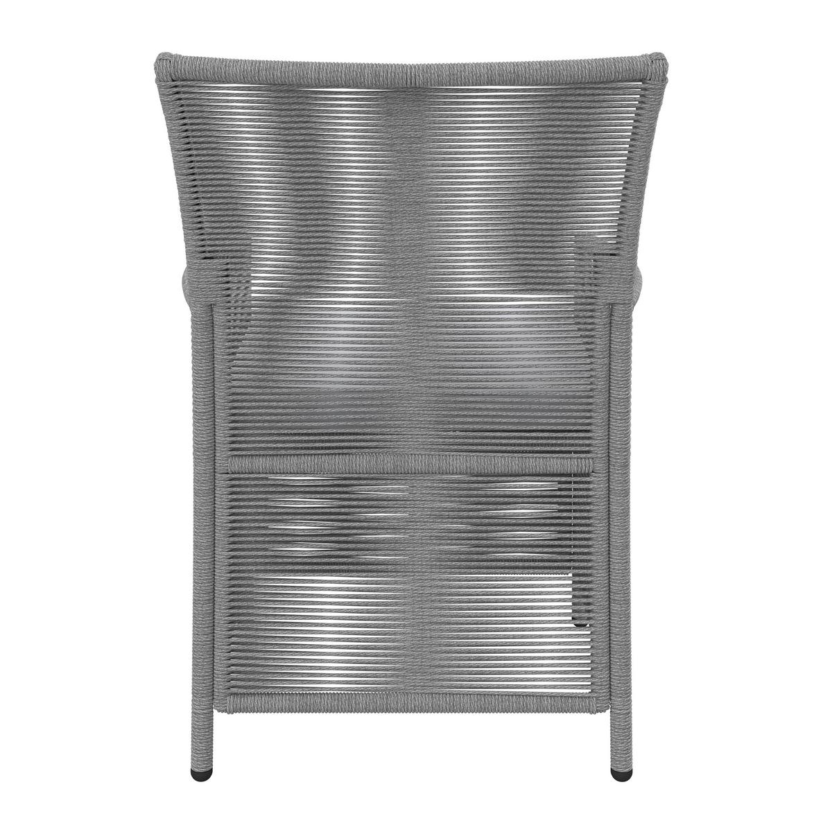 ZÁHRADNÁ SÚPRAVA SIMONE - farba akácie/svetlosivá, Modern, drevo/textil - Bessagi Garden