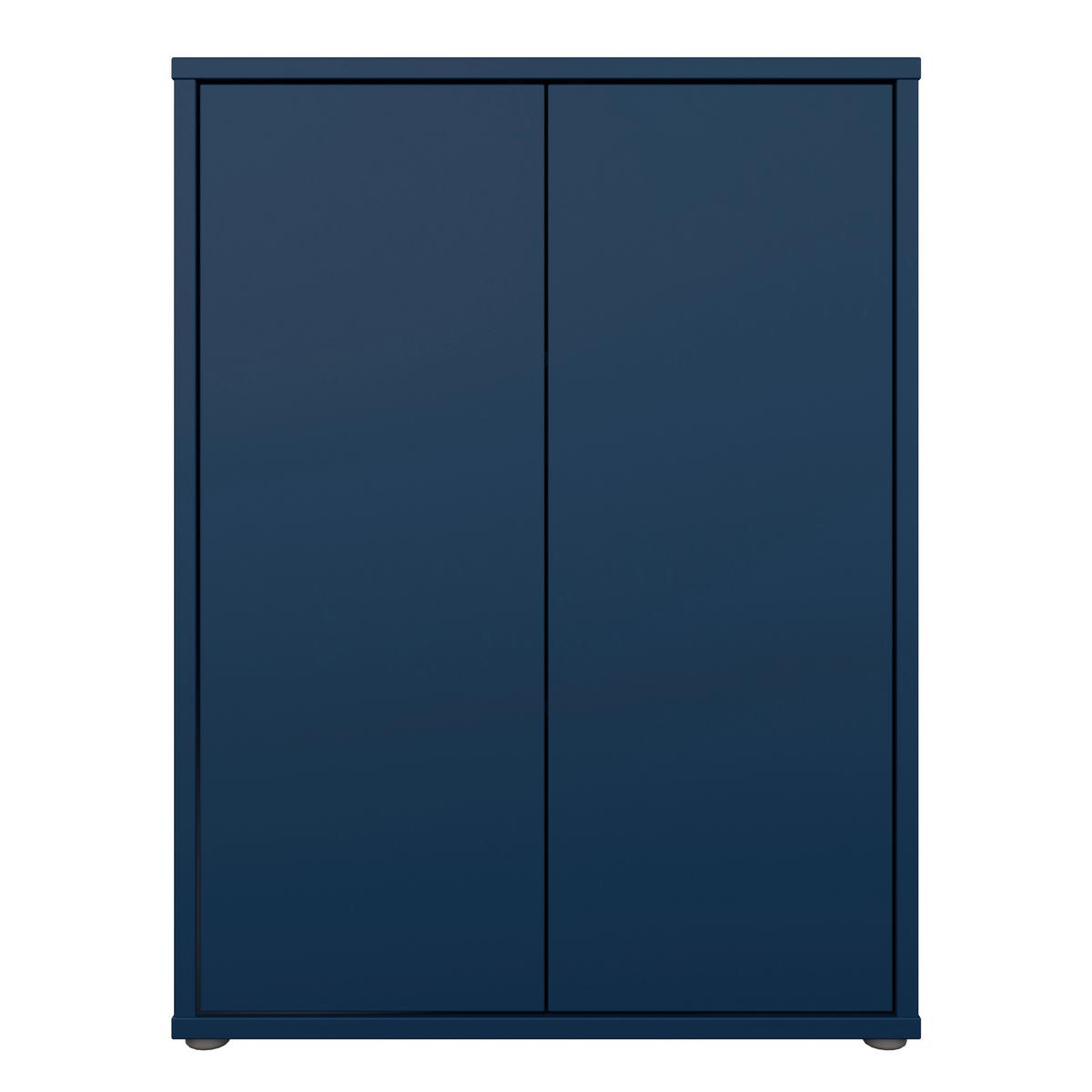 Komoda SPRINGS - tmavě modrá, Moderní, kompozitní dřevo (74,5/99,1/41,5cm)