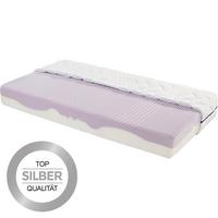 Komfortschaummatratze Ergo Duo 80x200cm mittelfest - Weiß, Textil (80/200cm) - Primatex