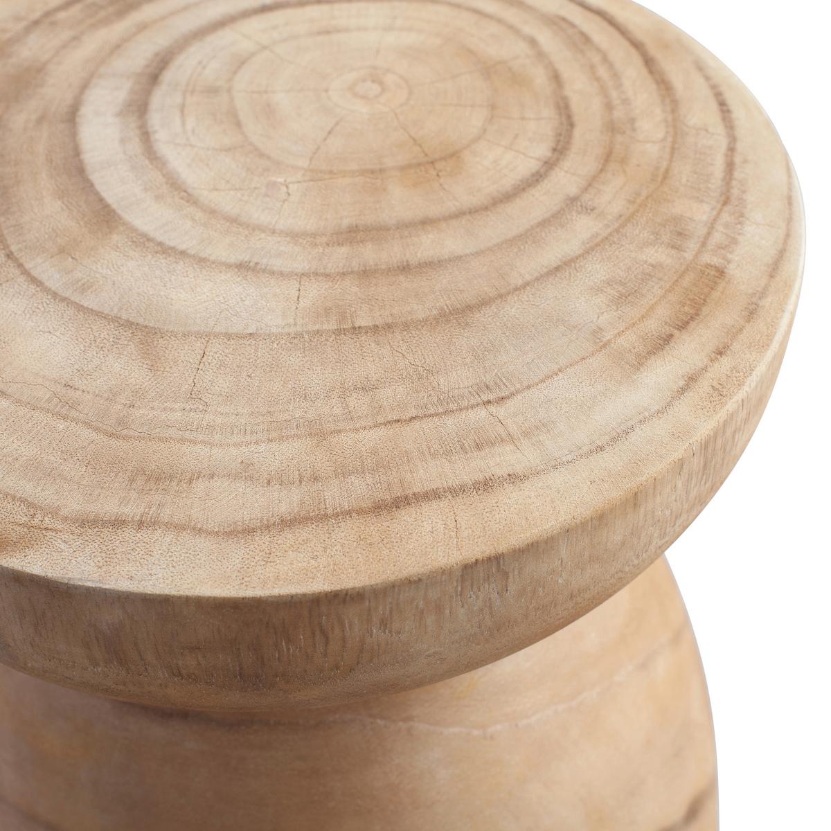 Beistelltisch Bink Naturfarben B: 28 cm - Naturfarben, Design, Holz (28/28/40cm) - Livetastic