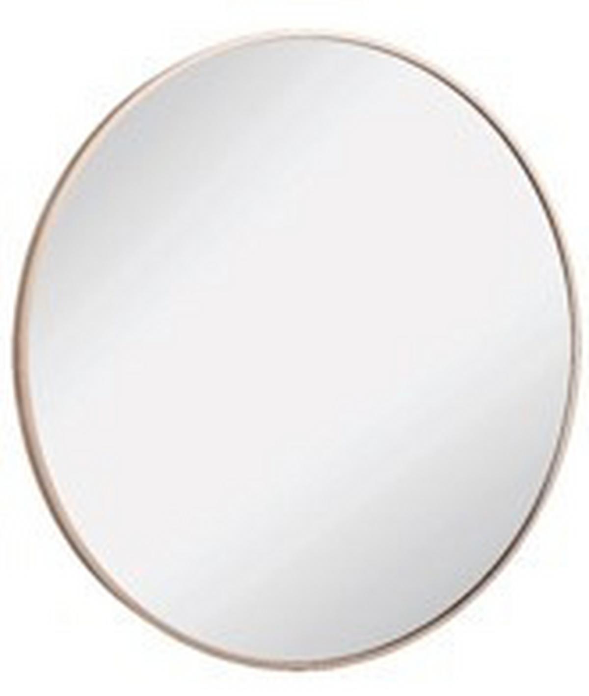 Zrkadlo BRITT piesková 70cm - piesková, Modern, kov/sklo (70cm) - Mömax