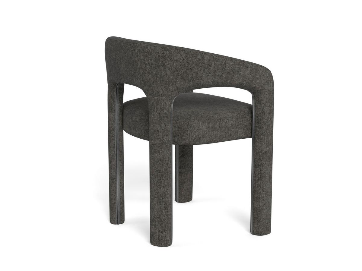 Stolička s podrúčkami Cole, tmavosivá - tmavosivá, Modern, plast (58/76/55cm) - MID.YOU