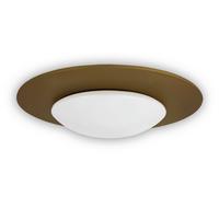 Kinderdeckenleuchte 6509 - Saturn Gold - Goldfarben, Basics, Holzwerkstoff/Kunststoff (53/10cm) - Niermann