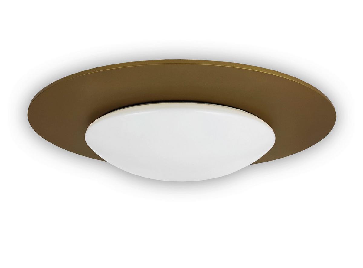 Kinderdeckenleuchte 6509 - Saturn Gold - Goldfarben, Basics, Holzwerkstoff/Kunststoff (53/10cm) - Niermann