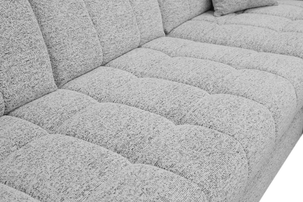 Sedačka SANTORINI, pravá, šedá - šedá, Moderní (291/193cm) - Premium Living