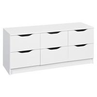 Kommode Grifflos B 120cm Westphalen, Weiß - Weiß, LIFESTYLE, Holzwerkstoff (120/50/40cm) - MID.YOU