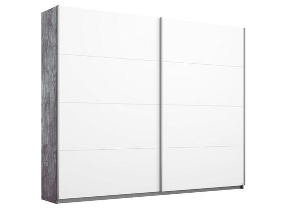 Schwebetürenschrank Belluno 226 cm Stone/ Weiß - Weiß/Grau, MODERN, Holzwerkstoff (226/210/62cm) Schwebetürenschrank Belluno 226 cm Stone/ Weiß - Weiß/Grau, MODERN, Holzwerkstoff (226/210/62cm)