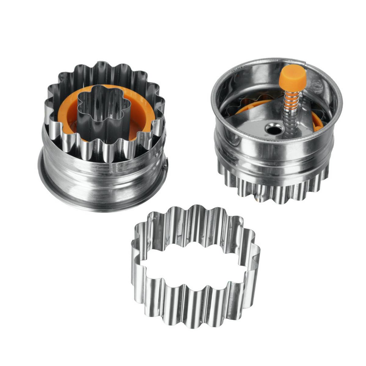 Linzer Kiszúró Dolceforno - fém (10/5/3,8cm) - Metaltex