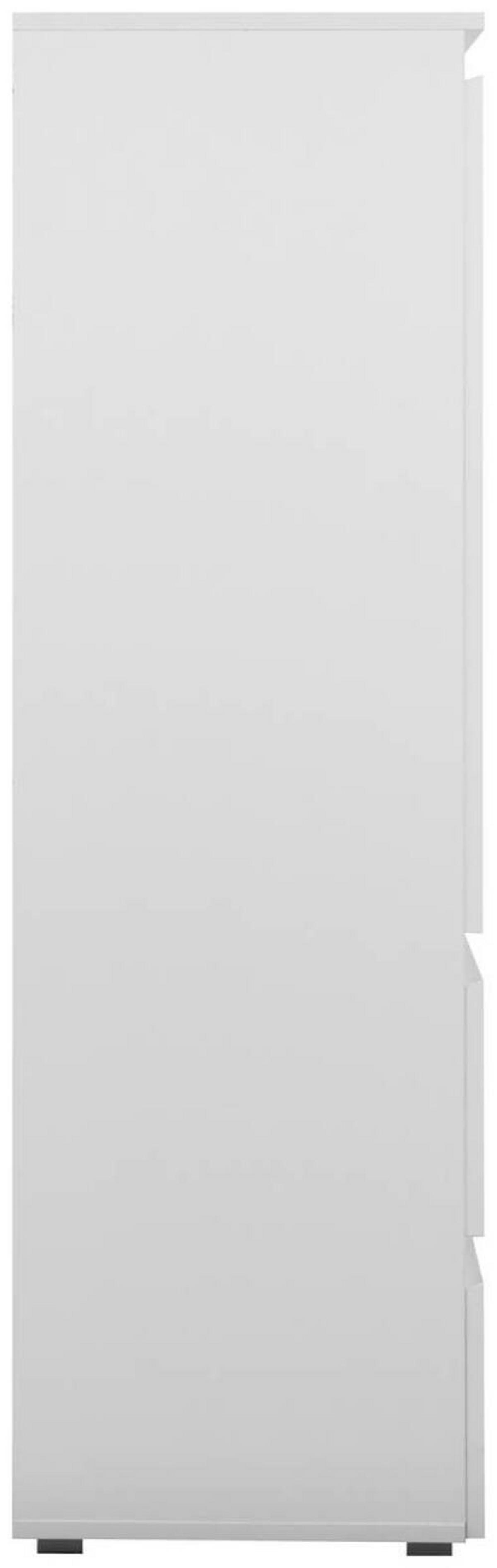 Highboard 116cm Image Weiß - Anthrazit/Weiß, Design, Holzwerkstoff (116/131/40cm) - MID.YOU