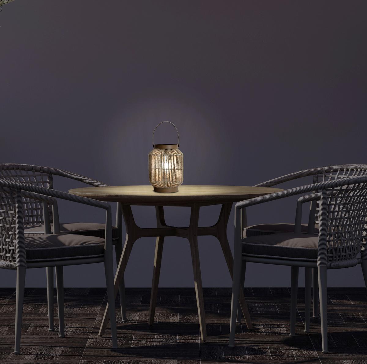 Solarleuchte 5292727 - Naturfarben, Natur, Kunststoff/Metall (22/30cm) - Näve