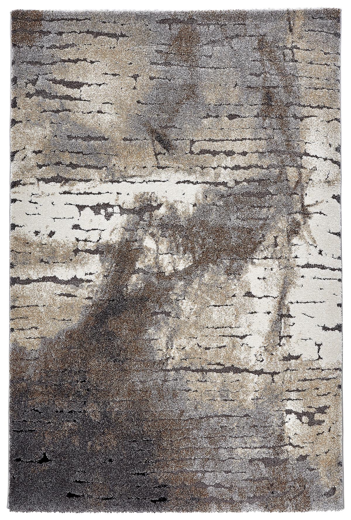 Webteppich Timber - Dunkelgrau/Anthrazit, Design, Textil (200/290cm) - WECON HOME