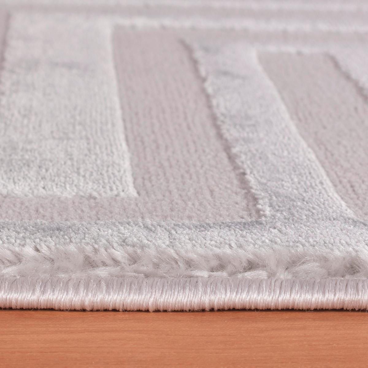 Webteppich Sahara - Silberfarben, Design, Textil (80/150cm) - Novel