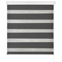 Doppelrollo Emanuel Halbtransparent 90x210 Cm - Grau, MODERN, Textil (90/210cm) - Luca Bessoni
