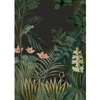 Fototapete Into The Bush - Multicolor, Basics, Papier/Kunststoff (200/280cm)