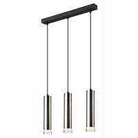 Pendelleuchte 39688 Diego Chrome - Chromfarben, Design, Metall (90/50/90cm)