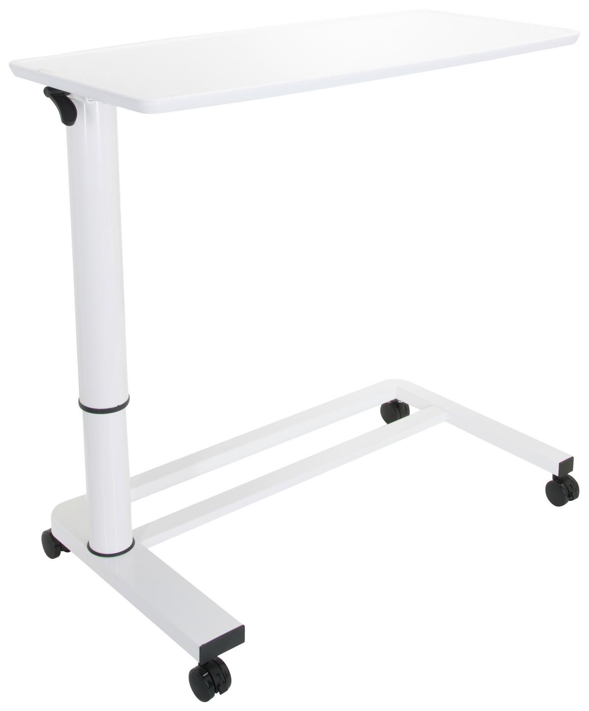 Beistelltisch Stand Ii Höhenverstellbar  Weiß - Weiß, Basics, Holzwerkstoff/Kunststoff (90/42/67cm) - MID.YOU