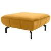 Hocker Looks Xiii - Schwarz/Orange, Design, Textil (83/44/83cm) - LOOKS by W.Joop