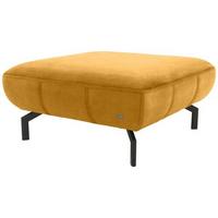 Hocker Looks Xiii - Schwarz/Orange, Design, Textil (83/44/83cm) - LOOKS by W.Joop