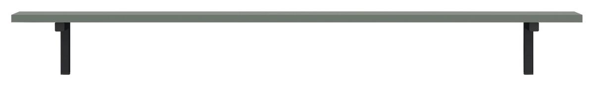 Wandpaneel Pozzi Graugrün B: 120 Cm - Graugrün, Trend, Holzwerkstoff (120/13,6/20cm)