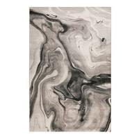 Webteppich Voyage Grau 80x150 Cm - Dunkelgrau/Hellgrau, KONVENTIONELL, Textil (80/150cm) - WECON HOME