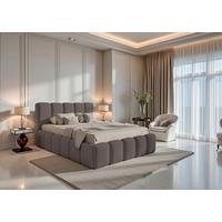 Polsterbett Artamide Dunkelgrau Lf: 160x200 Cm - Dunkelgrau, MODERN, Holz/Textil (160/200cm) - Livetastic