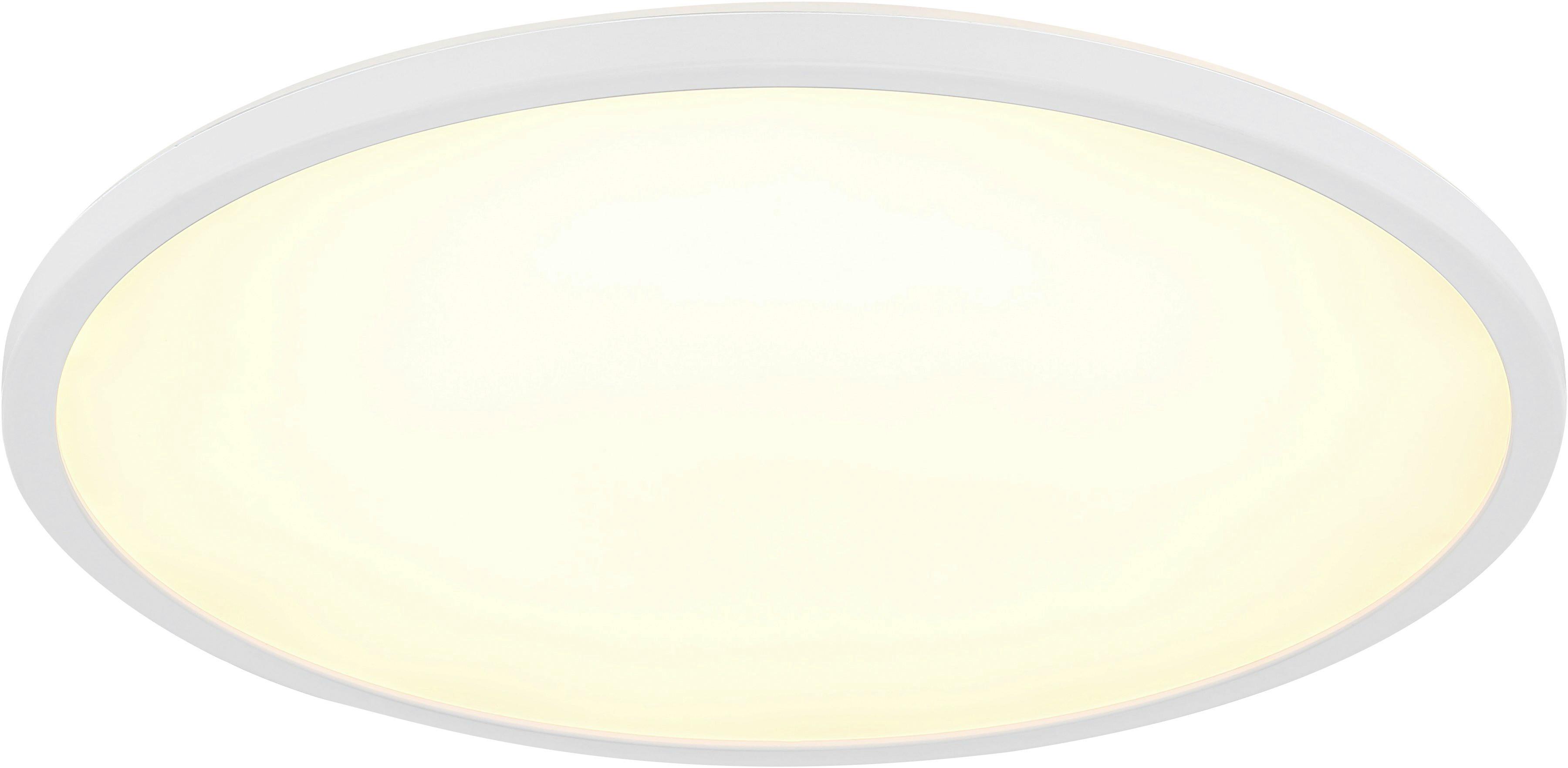LED-DECKENLEUCHTE MAURICE - Weiß, Basics, Kunststoff (42/2,8cm) - Luca Bessoni