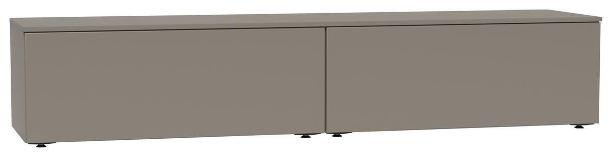 TV-Element Las Vegas Taupegrau B: 200 cm - Taupe, MODERN, Holzwerkstoff (200/36/48cm) - Vertico