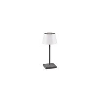 Akku-tischleuchte R54126142 Sanchez - Anthrazit/Weiß, KONVENTIONELL, Kunststoff (13/30cm)