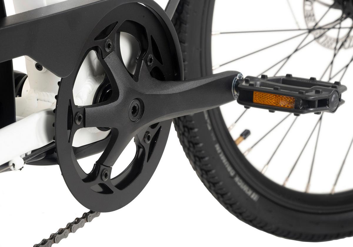 Elektrofahrrad Vogue Weiss - Weiß, Basics, Metall (180/70/100cm)