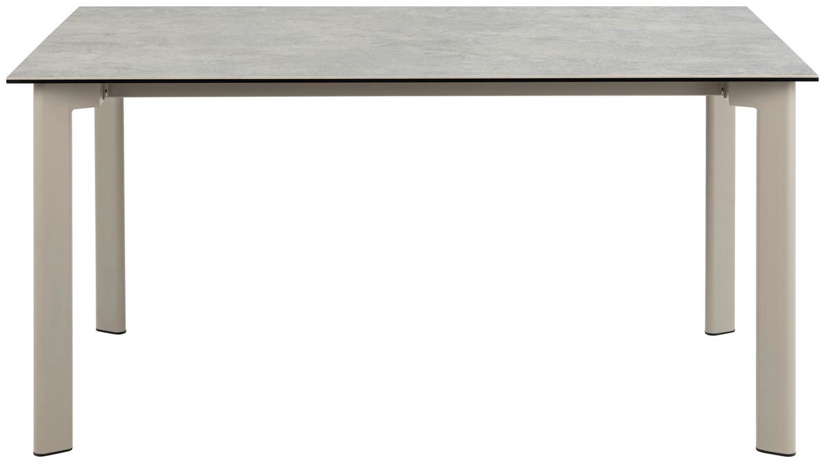 Jedálenský stôl PALERMO keramika  160x90cm - sivá, Trend, kov/keramika (160/75/90cm) - MID.YOU